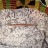 Denim and African Queen Zipper Lining 1